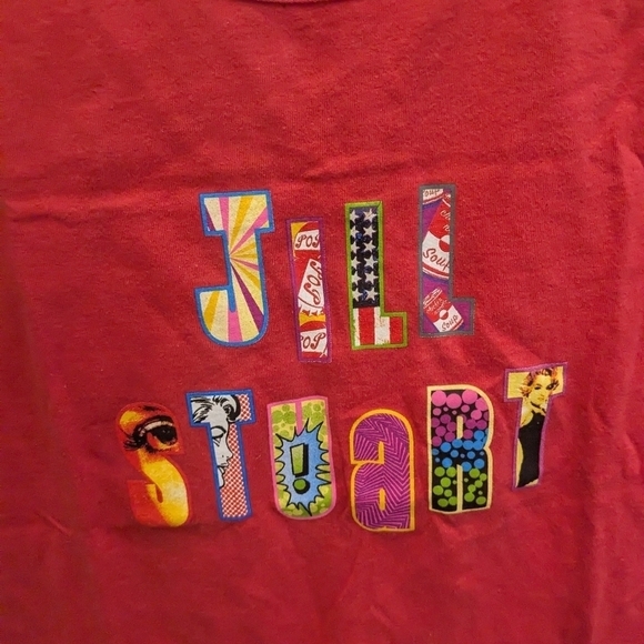 Deadstock Y2K Jill Stuart Spell Out Baby Tee - Picture 4 of 4